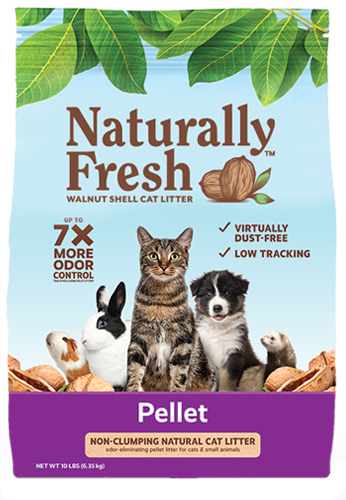 walnut pellet cat litter